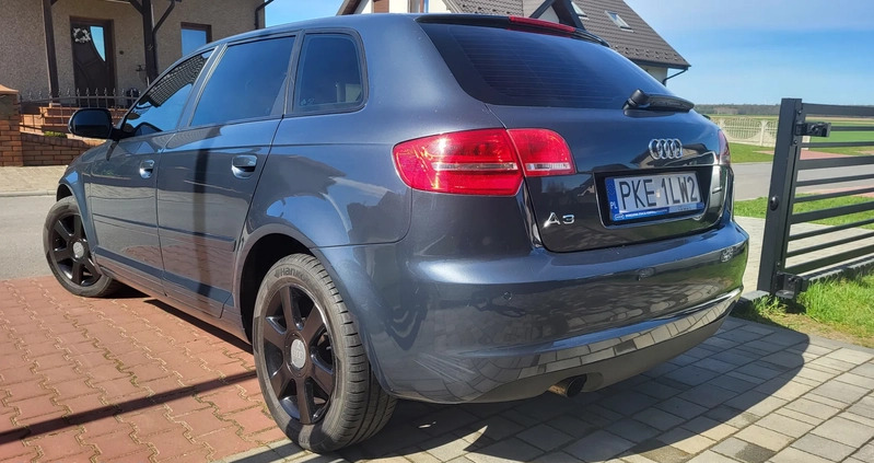 Audi A3 cena 21500 przebieg: 234500, rok produkcji 2009 z Kępno małe 191